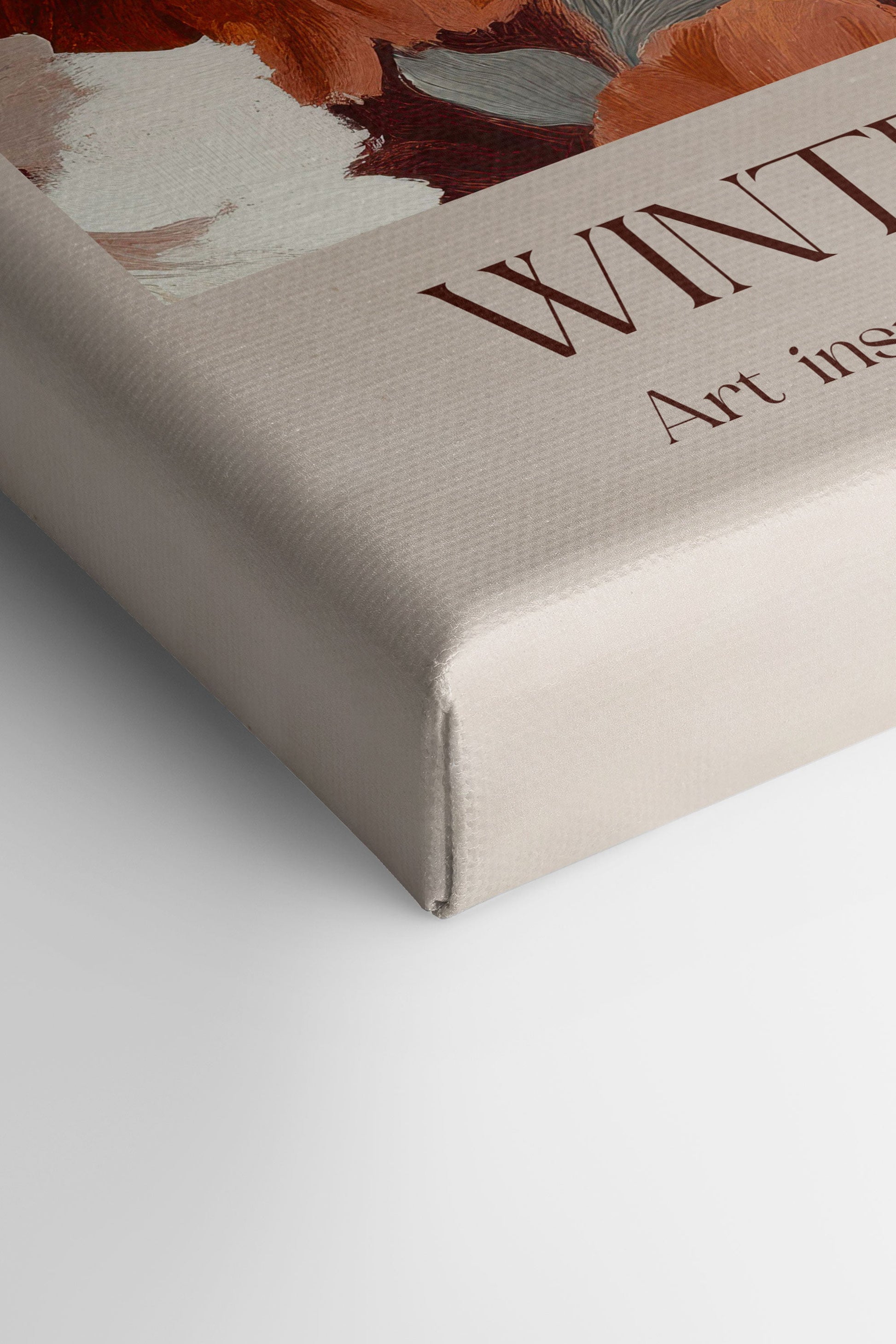 WINTER MARKET I, Stretched Canvas Artwork