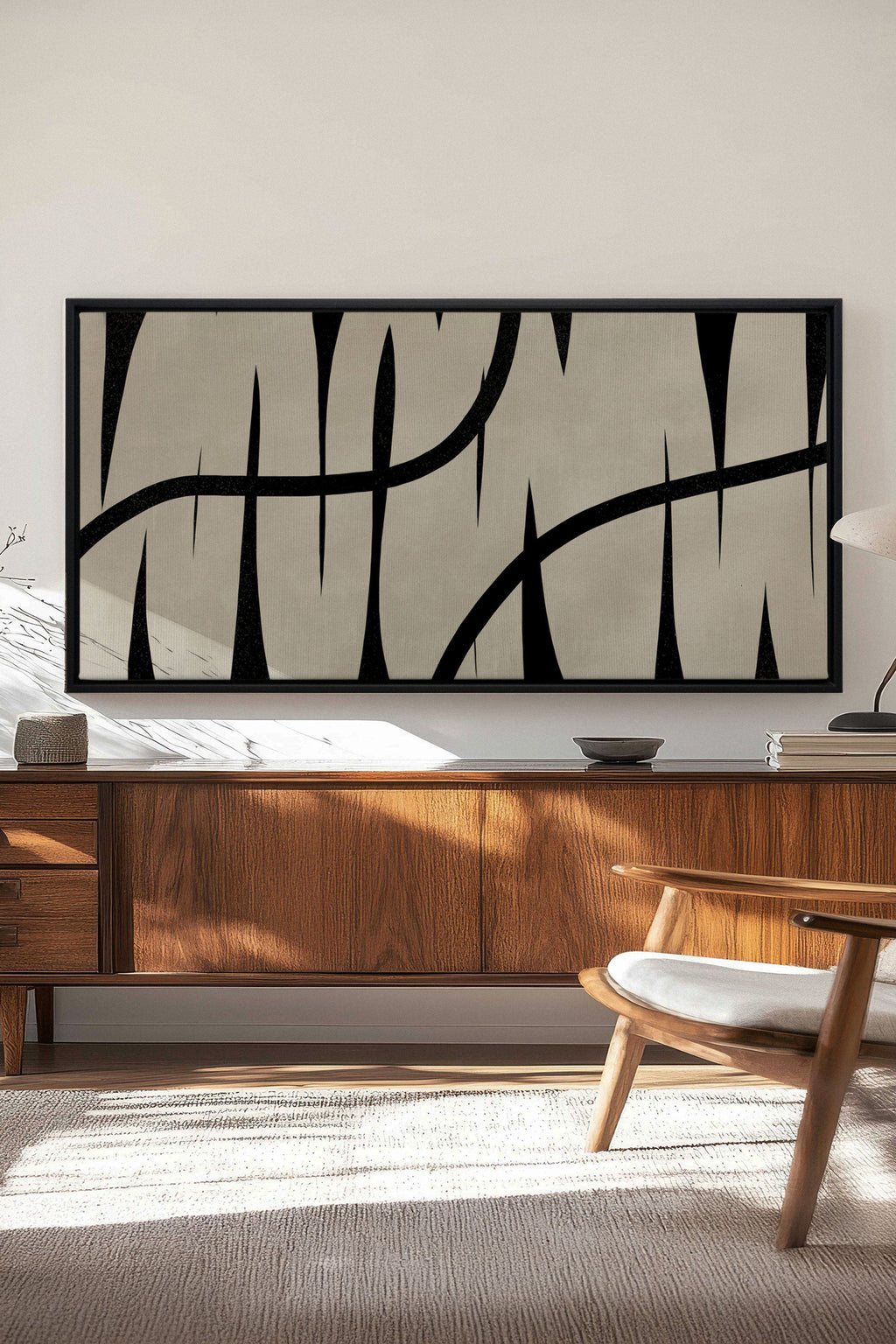 DARK INTERTWINE, Stretched Canvas Artwork