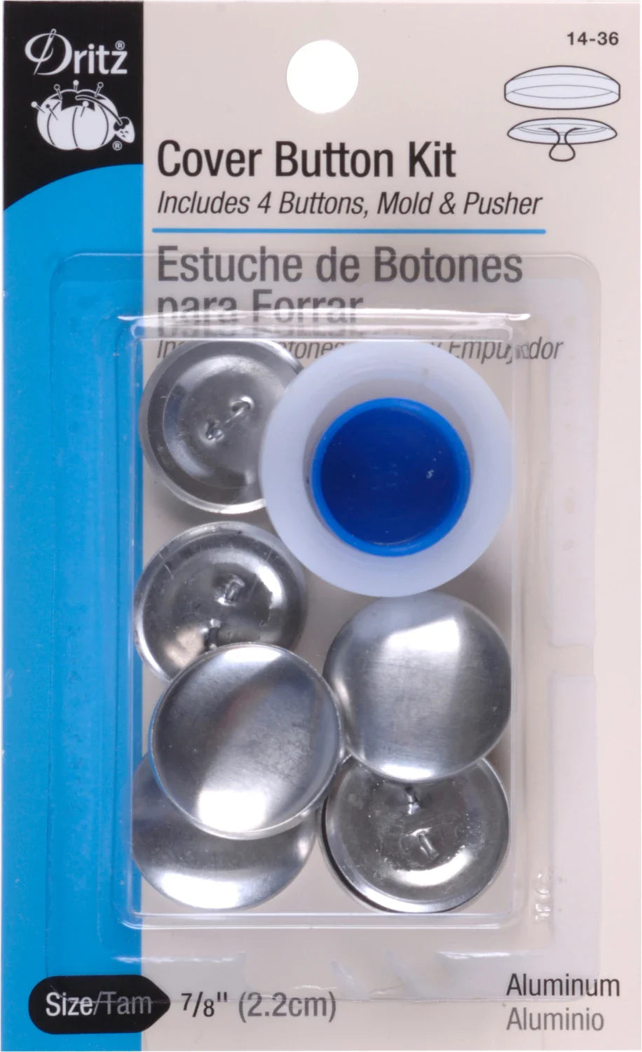 Kit de cache-boutons Dritz 7/8 po