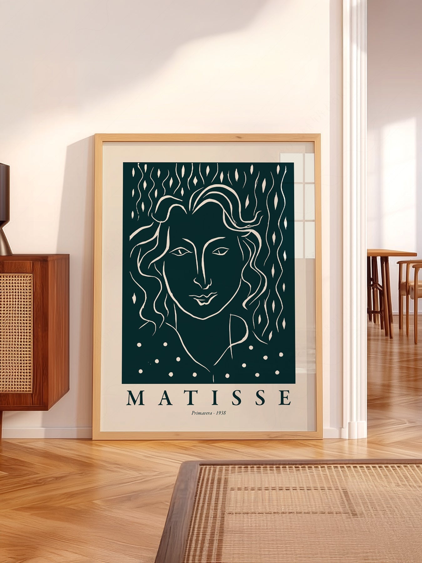 Henri Matisse Primavera 1938 Art Print – Modern Portrait Wall Decor
