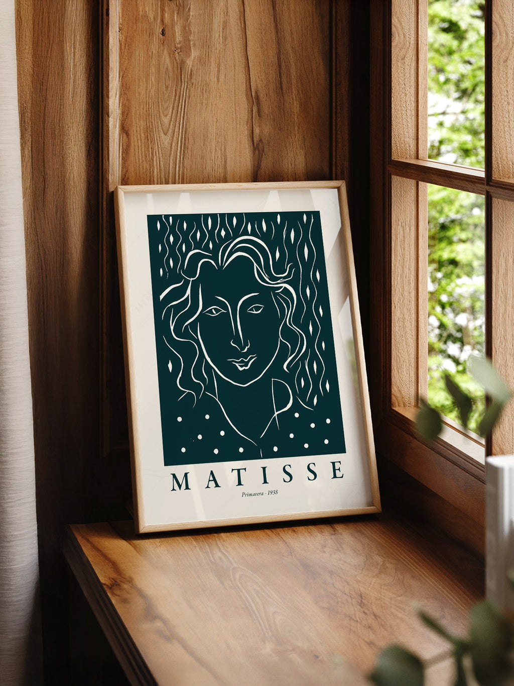 Henri Matisse Primavera 1938 Art Print – Modern Portrait Wall Decor