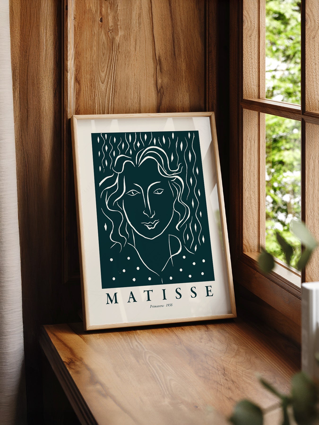 Henri Matisse Primavera 1938 Art Print – Modern Portrait Wall Decor