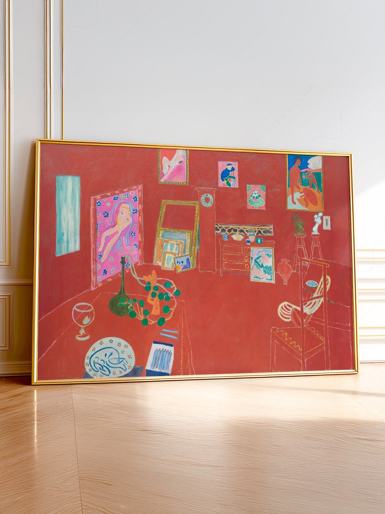 Henri Matisse The Red Studio Art Print – Museum Wall Art Poster
