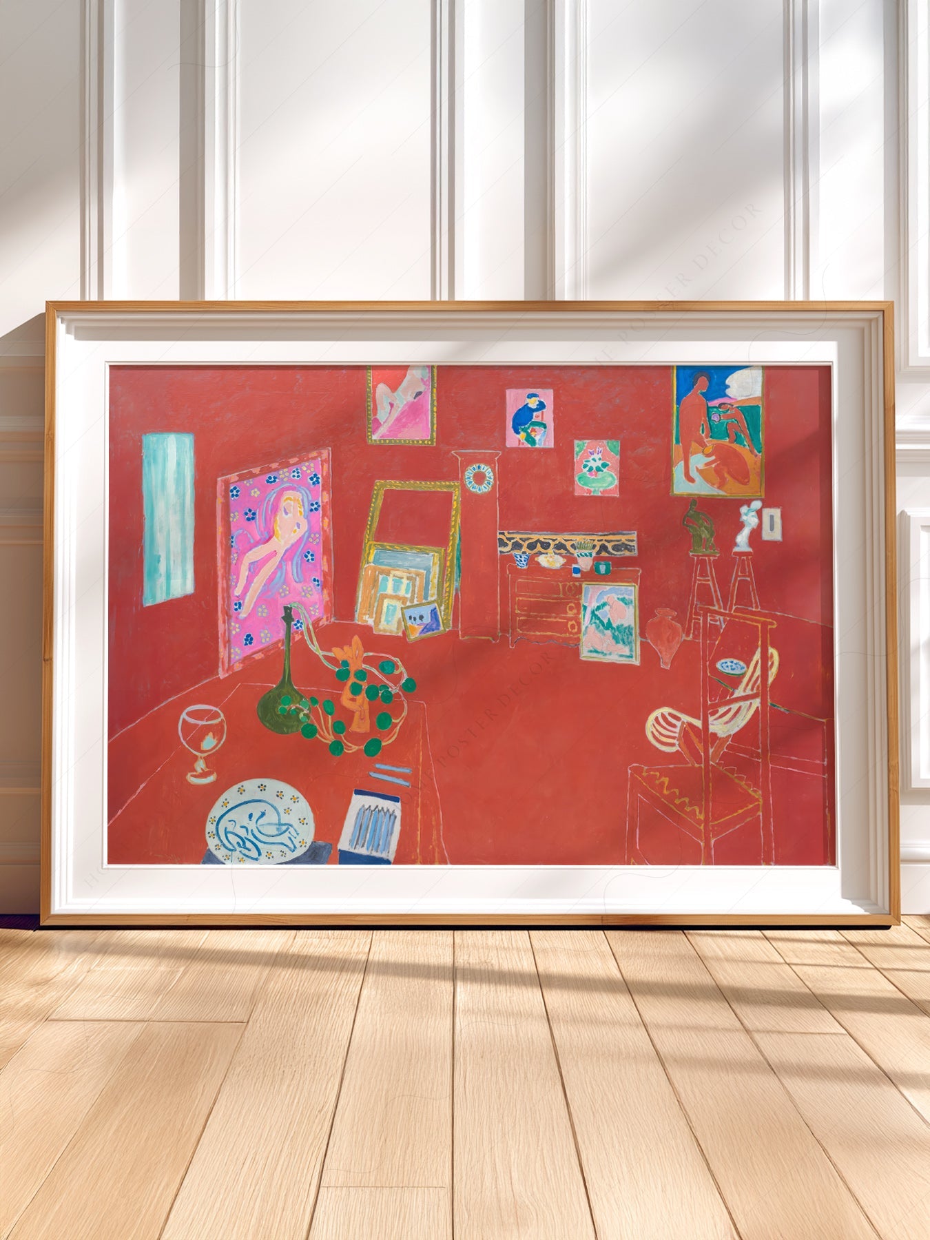 Henri Matisse The Red Studio Art Print – Museum Wall Art Poster