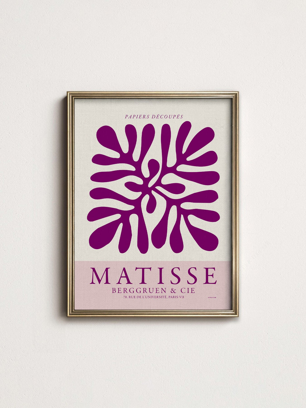 Henri Matisse Papiers Découpés Exhibition Print – Modern Wall Art