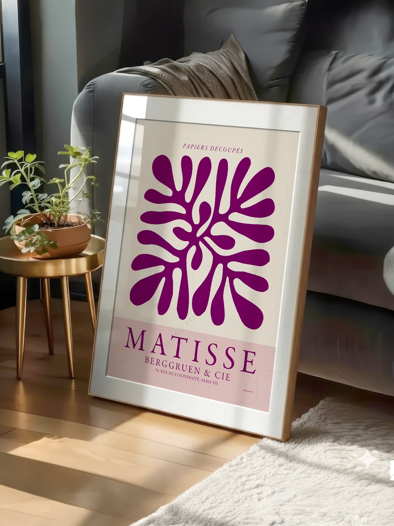 Henri Matisse Papiers Découpés Exhibition Print – Modern Wall Art