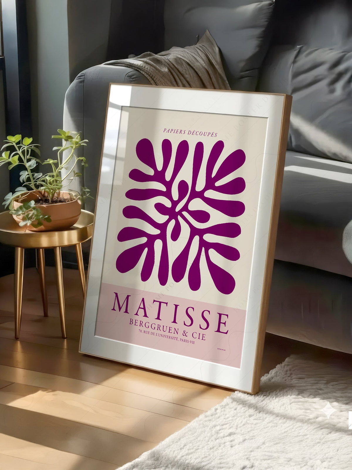 Henri Matisse Papiers Découpés Exhibition Print – Modern Wall Art