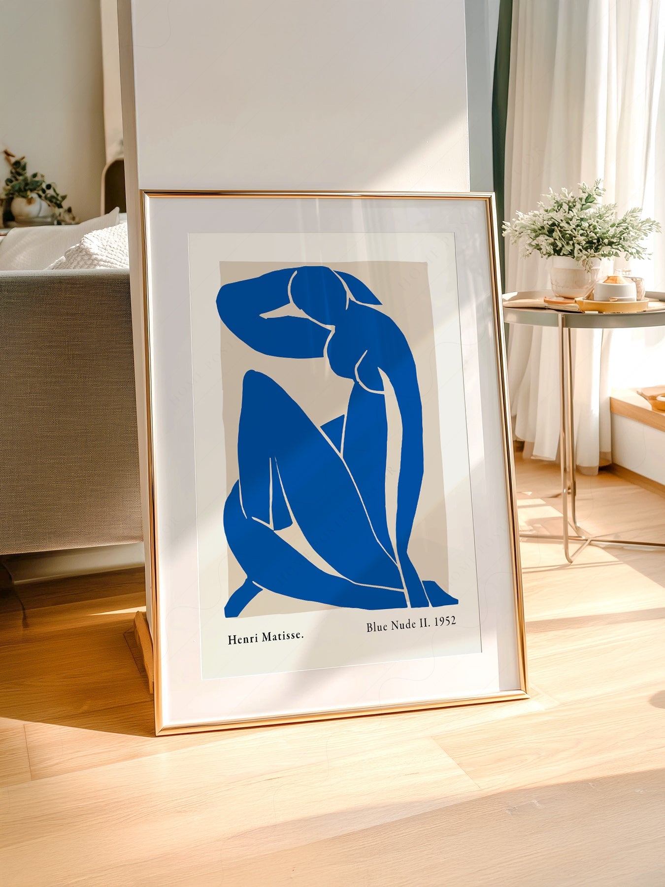 Henri Matisse Blue Nude II Art Print – Modern Wall Art Poster