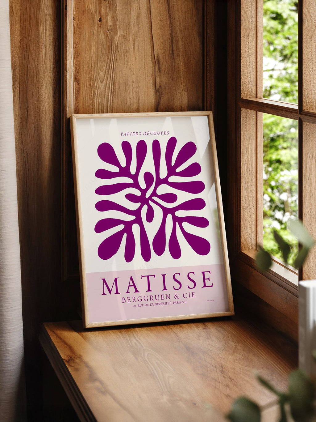 Henri Matisse Papiers Découpés Exhibition Print – Modern Wall Art