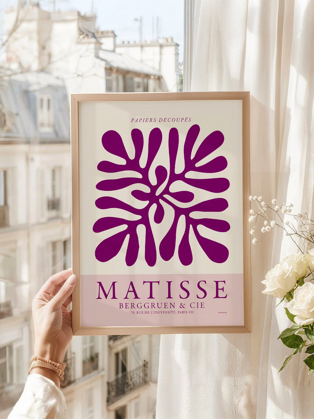 Henri Matisse Papiers Découpés Exhibition Print – Modern Wall Art