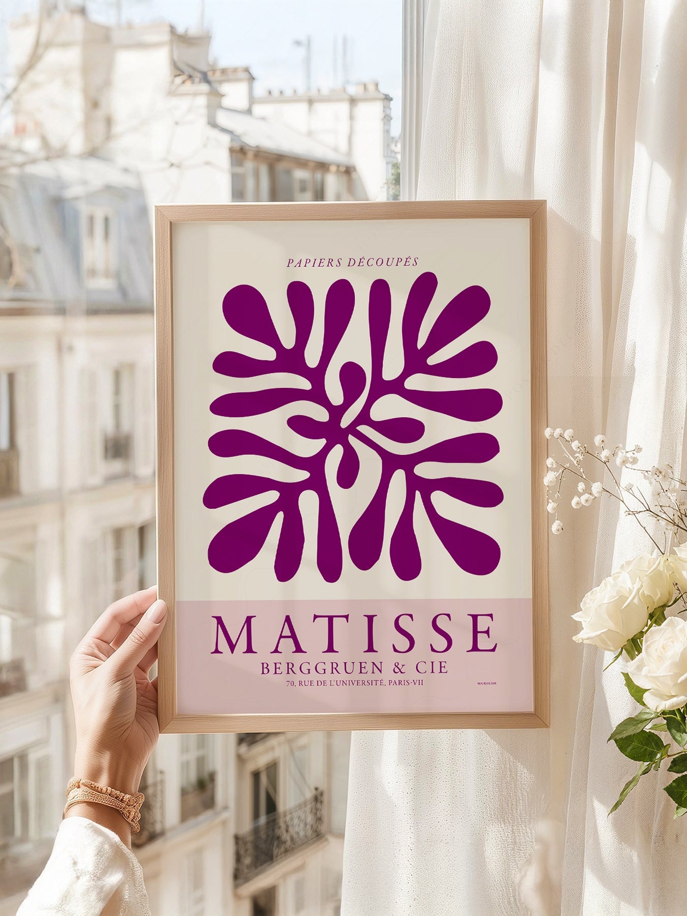 Henri Matisse Papiers Découpés Exhibition Print – Modern Wall Art