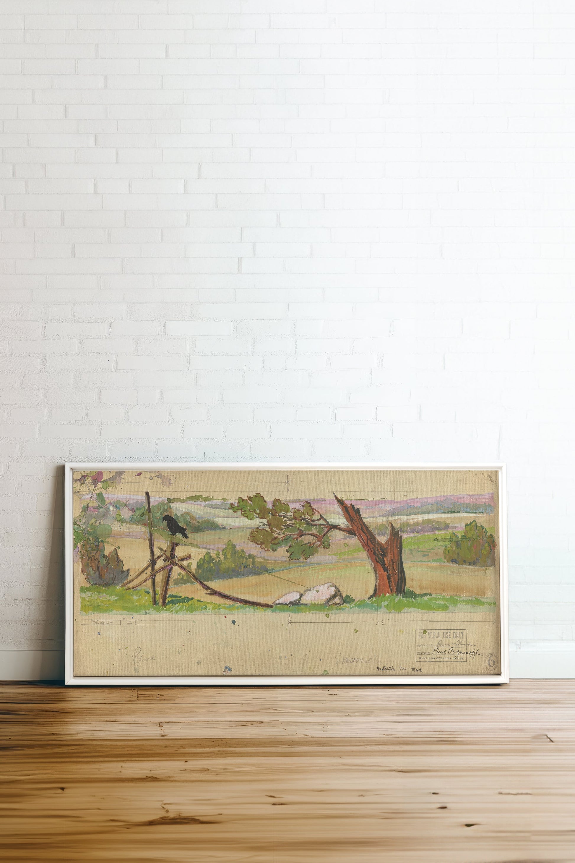 HILLTONE DREAM, Stretched Canvas Artwork