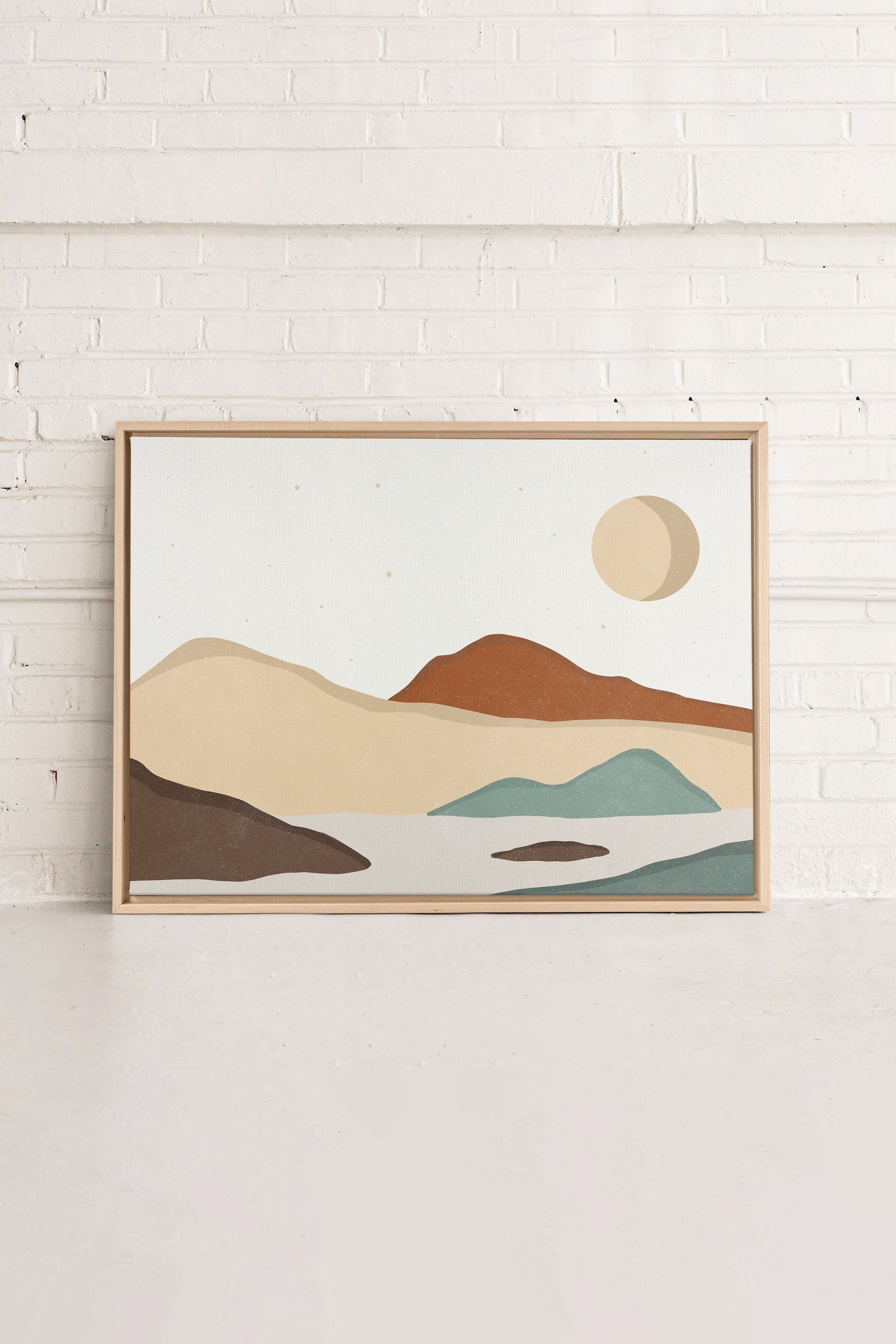 SAND & SKY, Stretched Canvas Artwork