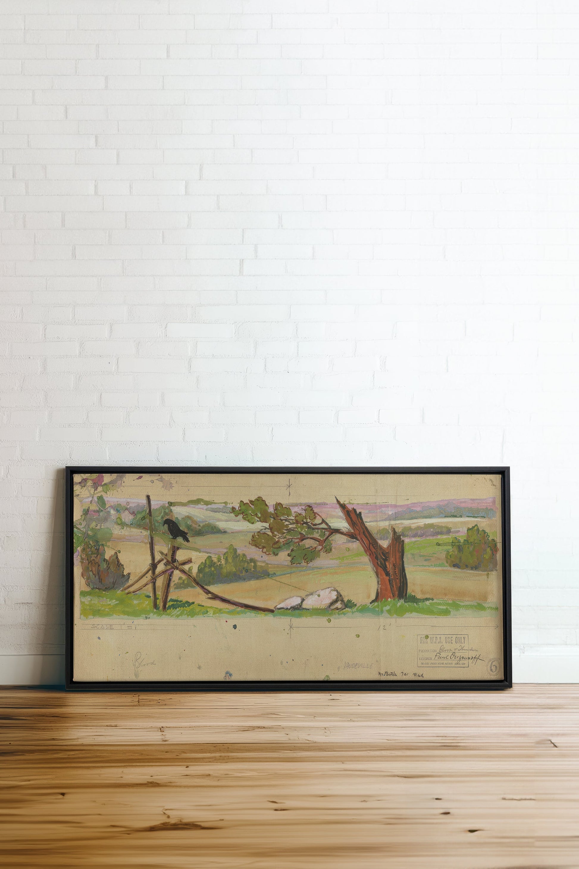 HILLTONE DREAM, Stretched Canvas Artwork