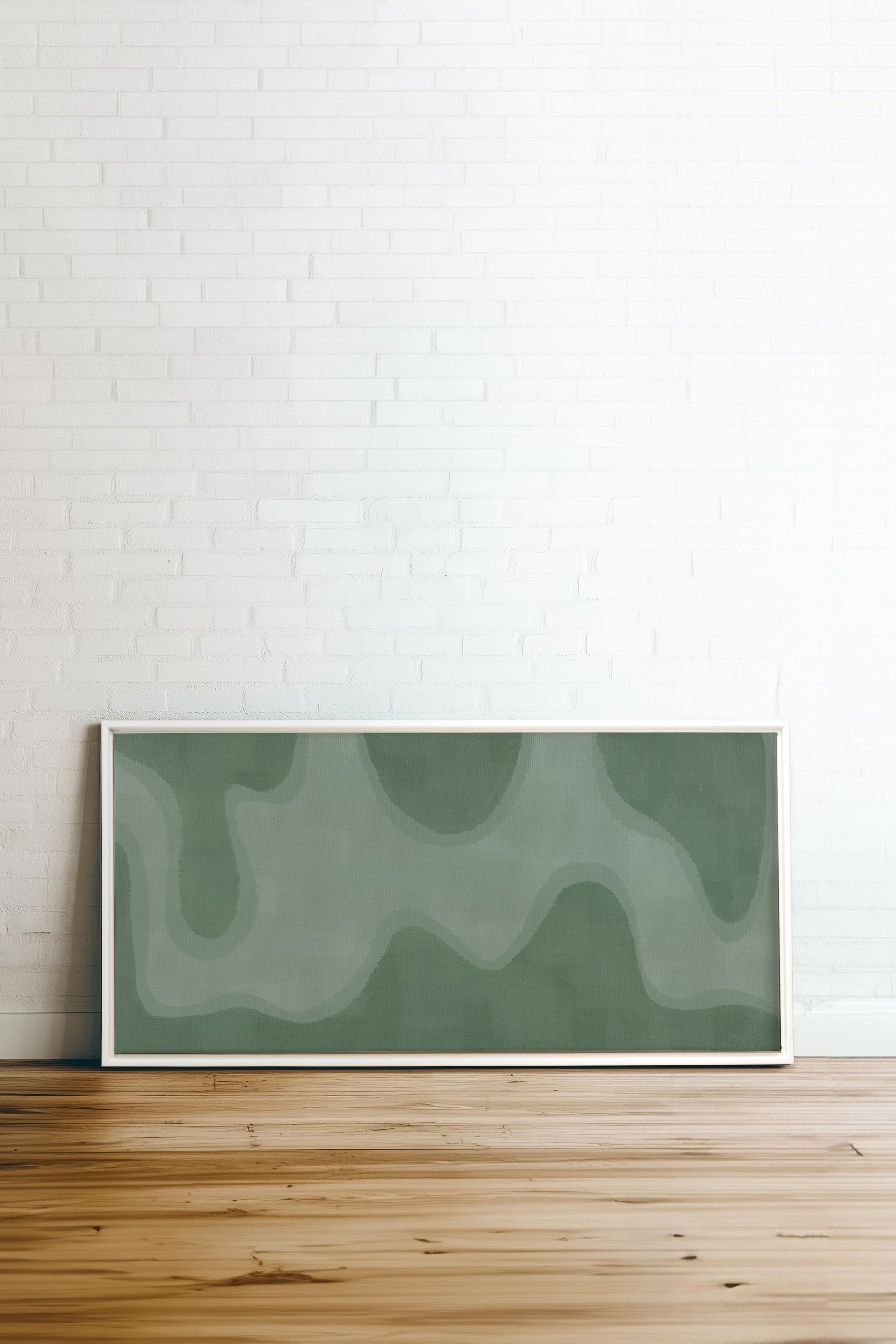 Waves of Serenity, Stretched Canvas Artwork