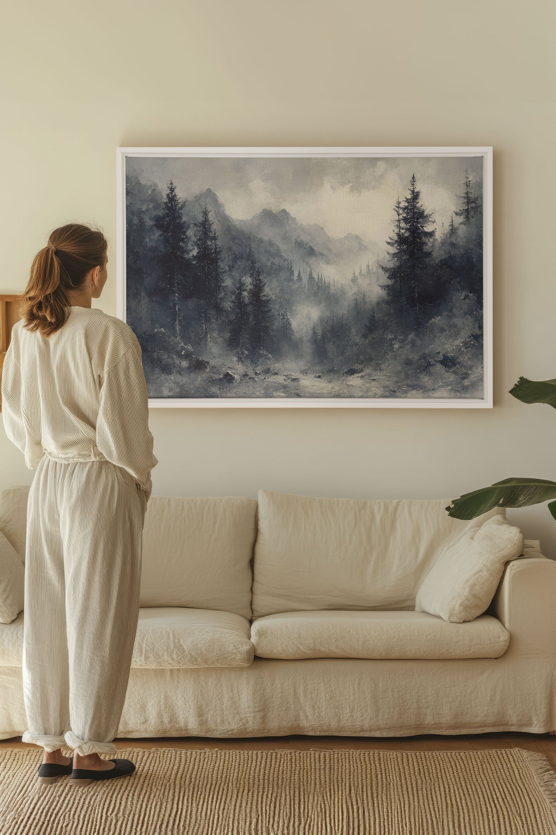 MYSTIC HIGHLANDS, Stretched Canvas Artwork