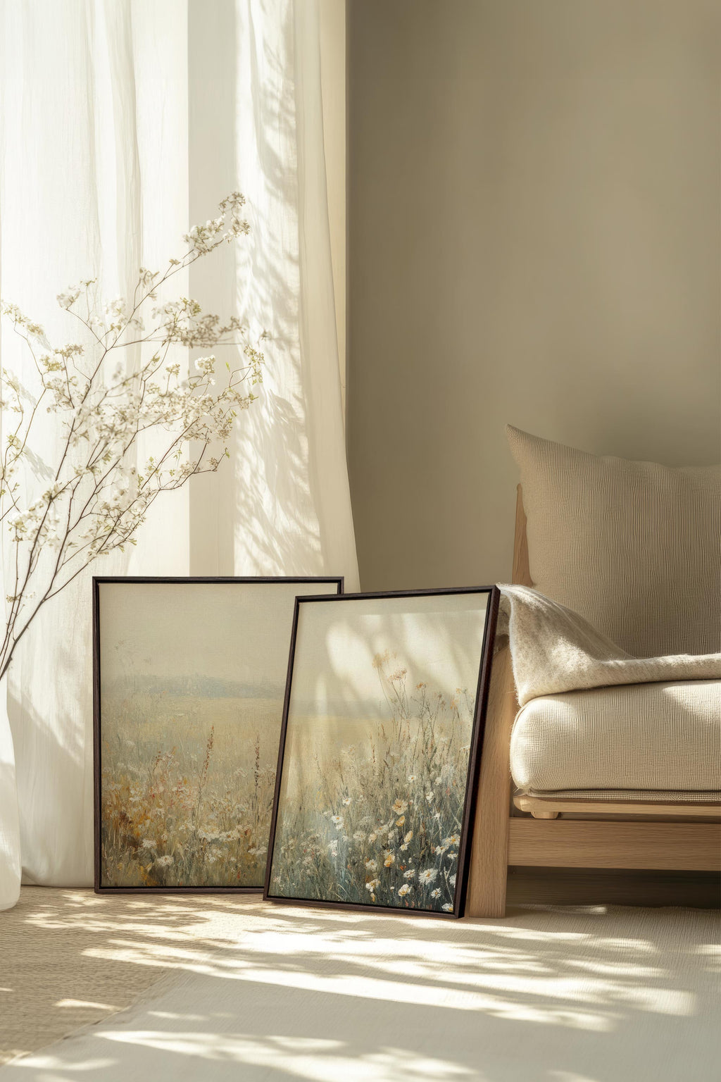 FIELD OF GRACE (2 Works on Stretched Canvas)