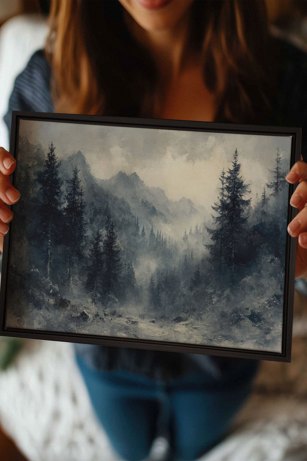 MYSTIC HIGHLANDS, Stretched Canvas Artwork