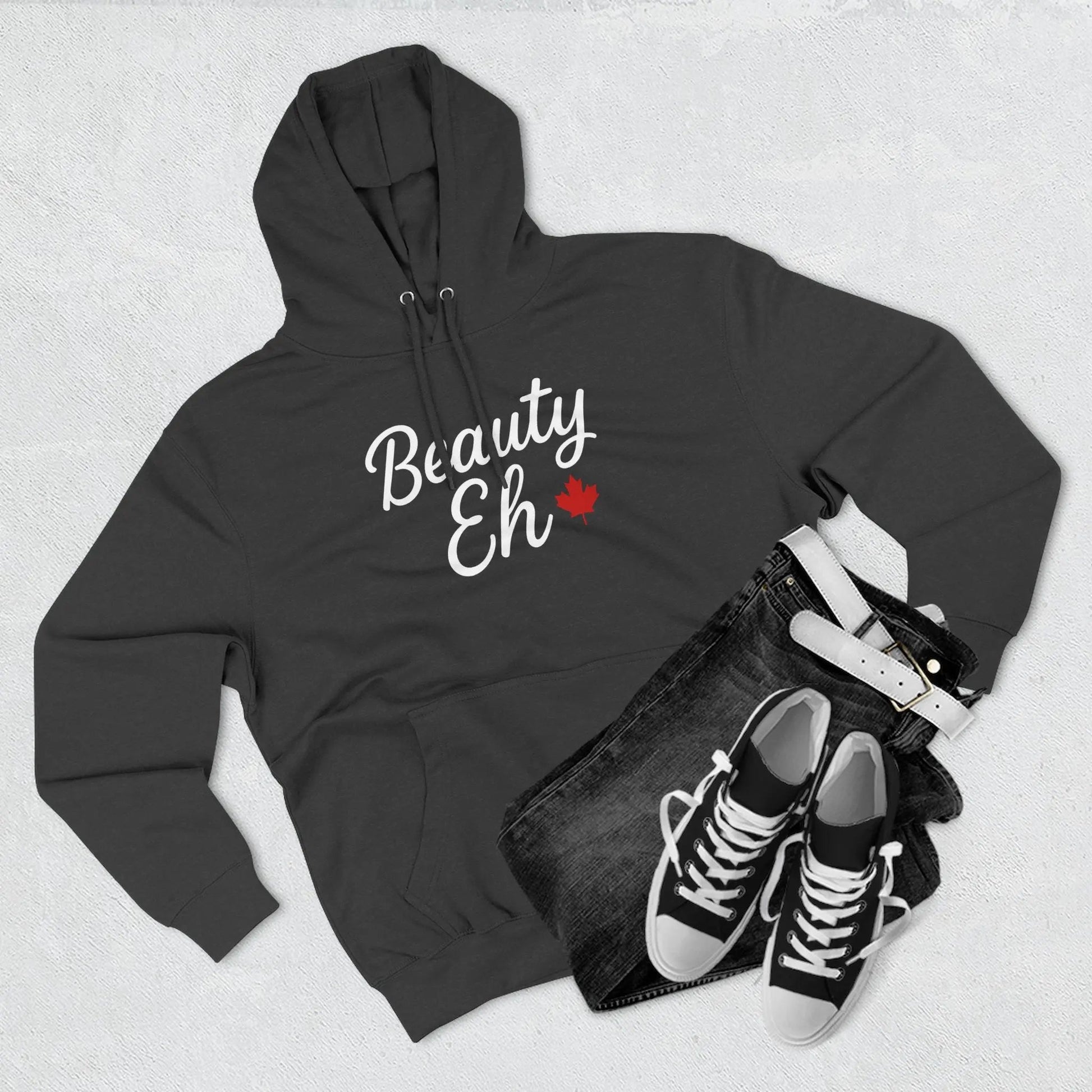 Maple Stick Fleece Hoodie – Canadian Beauty Eh Pullover