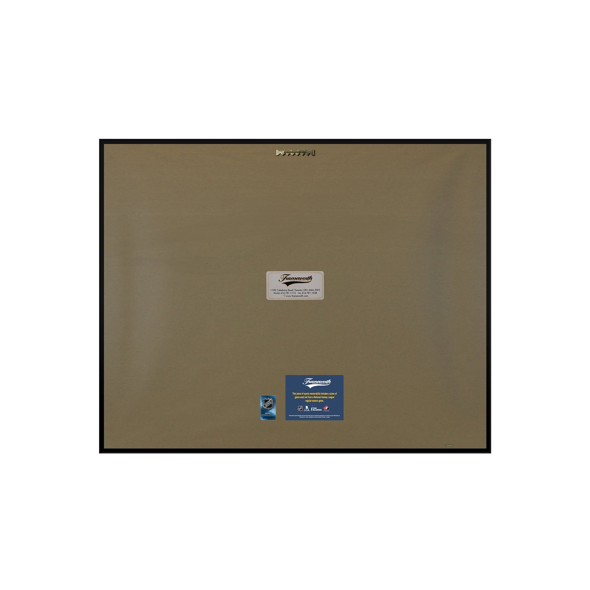 Auston Matthews Toronto Maple Leafs 16x20 PhotoGlass Display with Authentic Game-Used Net Piece