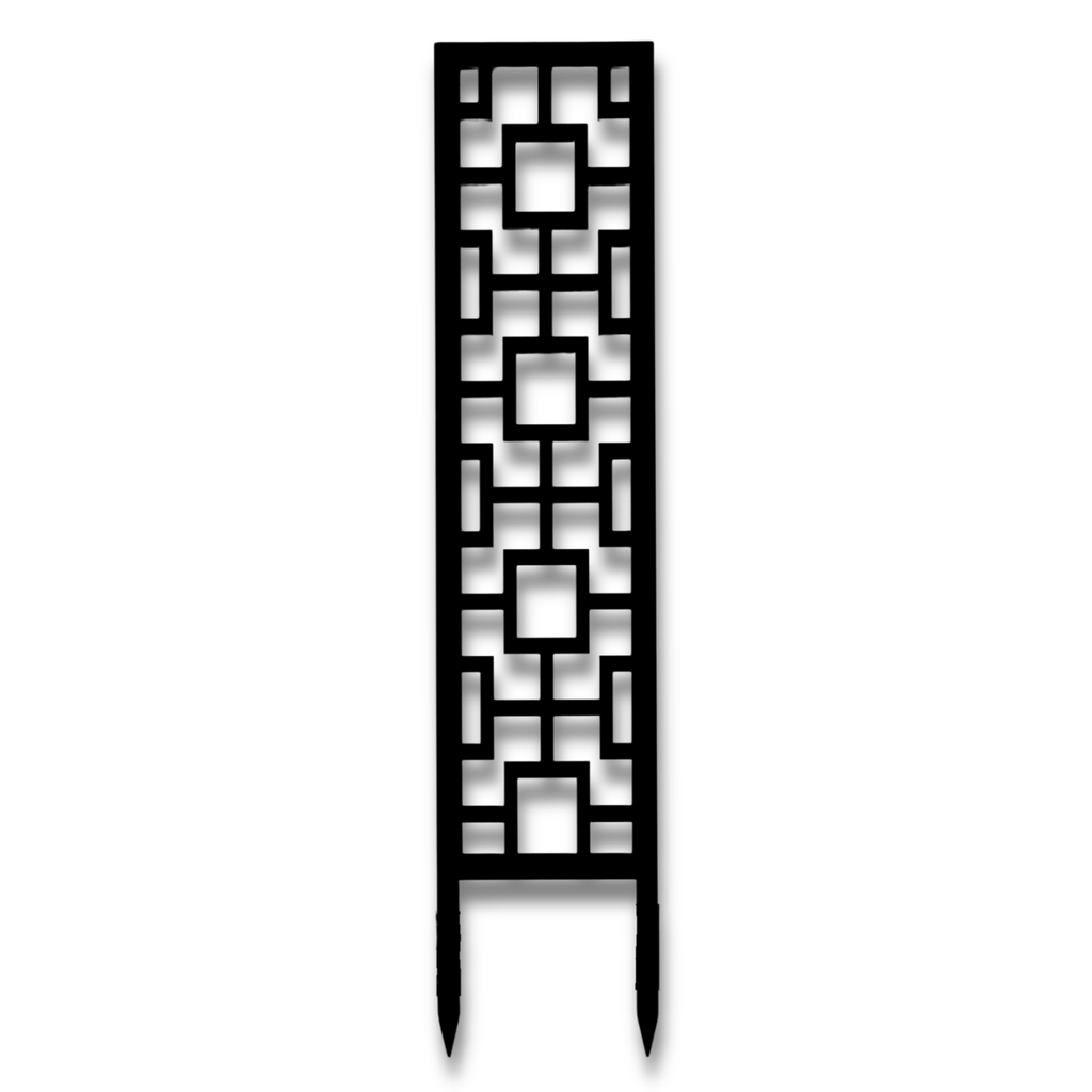 Tropical Squares Wooden Trellis