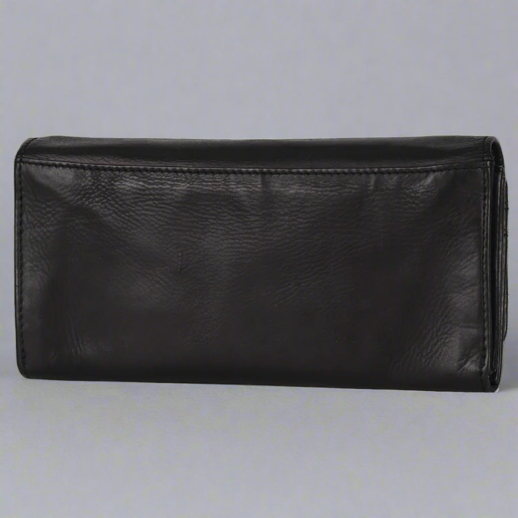 Pochette portefeuille en cuir pour femme MET