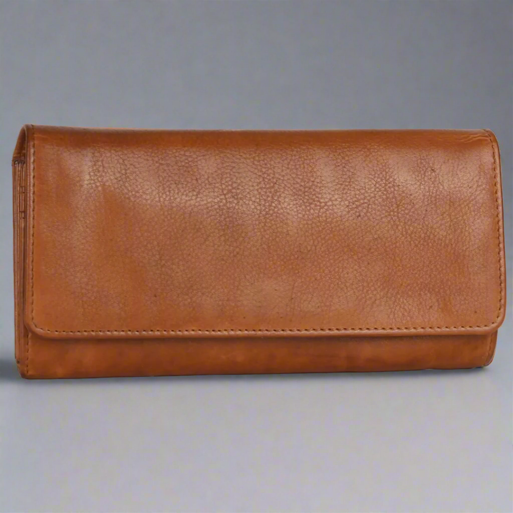 Pochette portefeuille en cuir pour femme MET