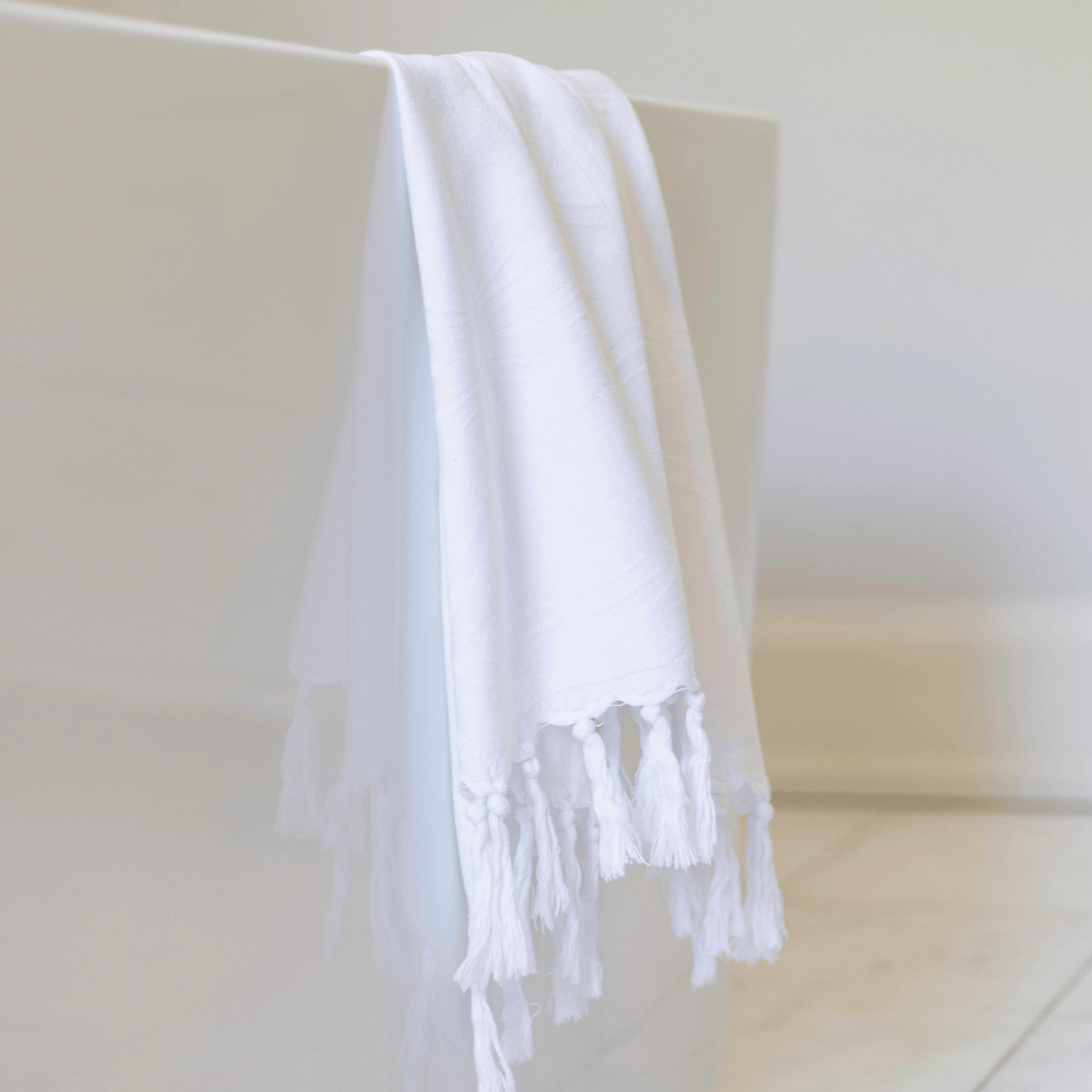 Turkish Towels Canada | Body Towel | White