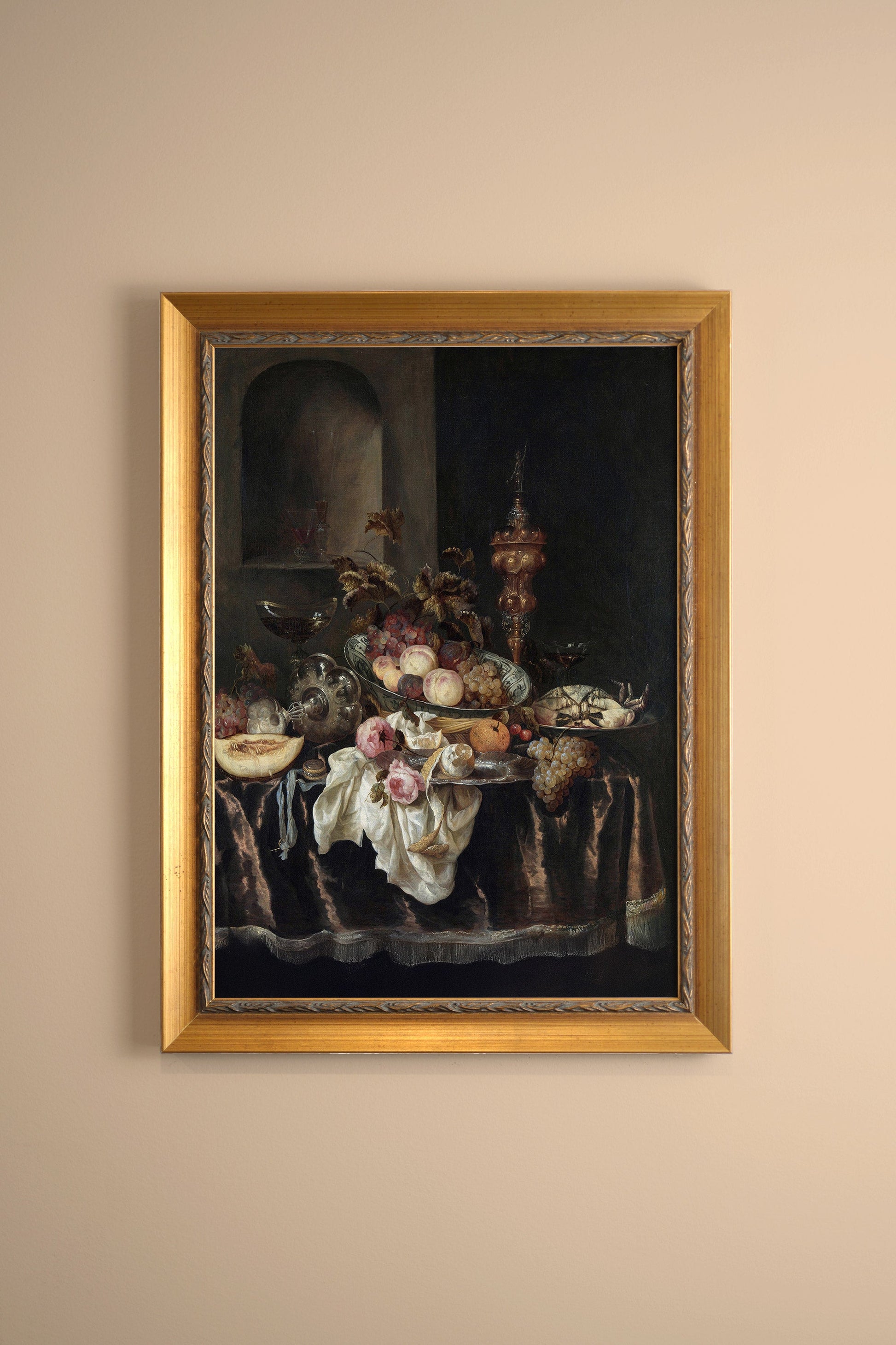 Vintage Gold Frame, Period Feast