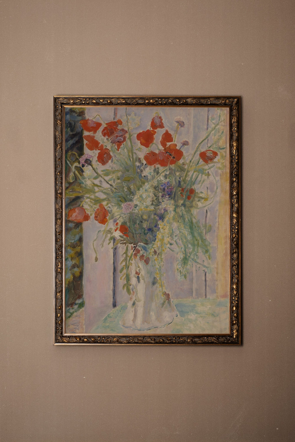Spring Splashes, Vintage Bronze Frame