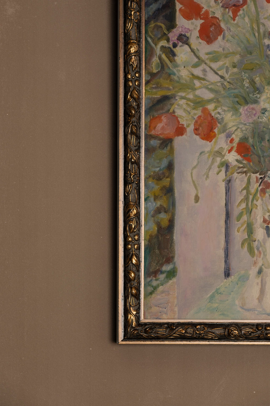 Spring Splashes, Vintage Bronze Frame
