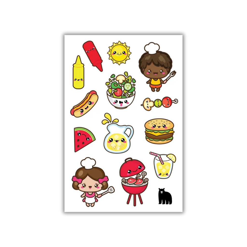 Backyard BBQ - Four Bears Sticker Club
