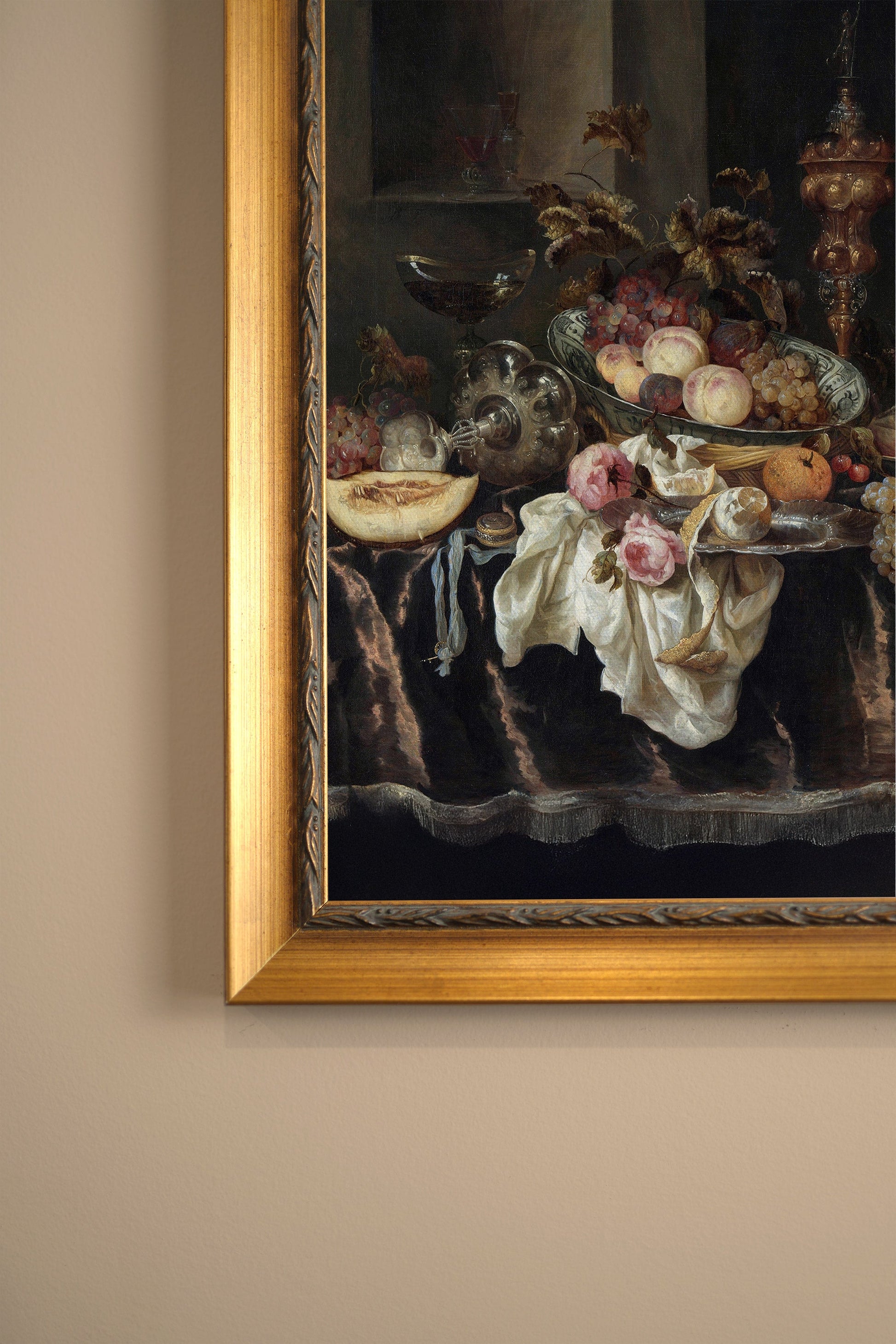 Vintage Gold Frame, Period Feast