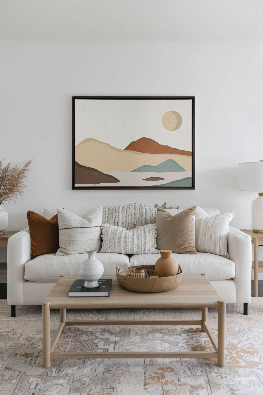 SAND & SKY, Stretched Canvas Artwork