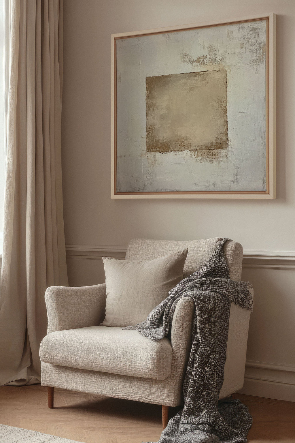 GOLDEN TEXTURE, Stretched Canvas Artwork