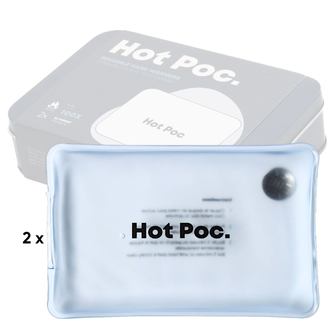 Chauffe-corps réutilisables et écologiques HotPoc (paquet de 2)