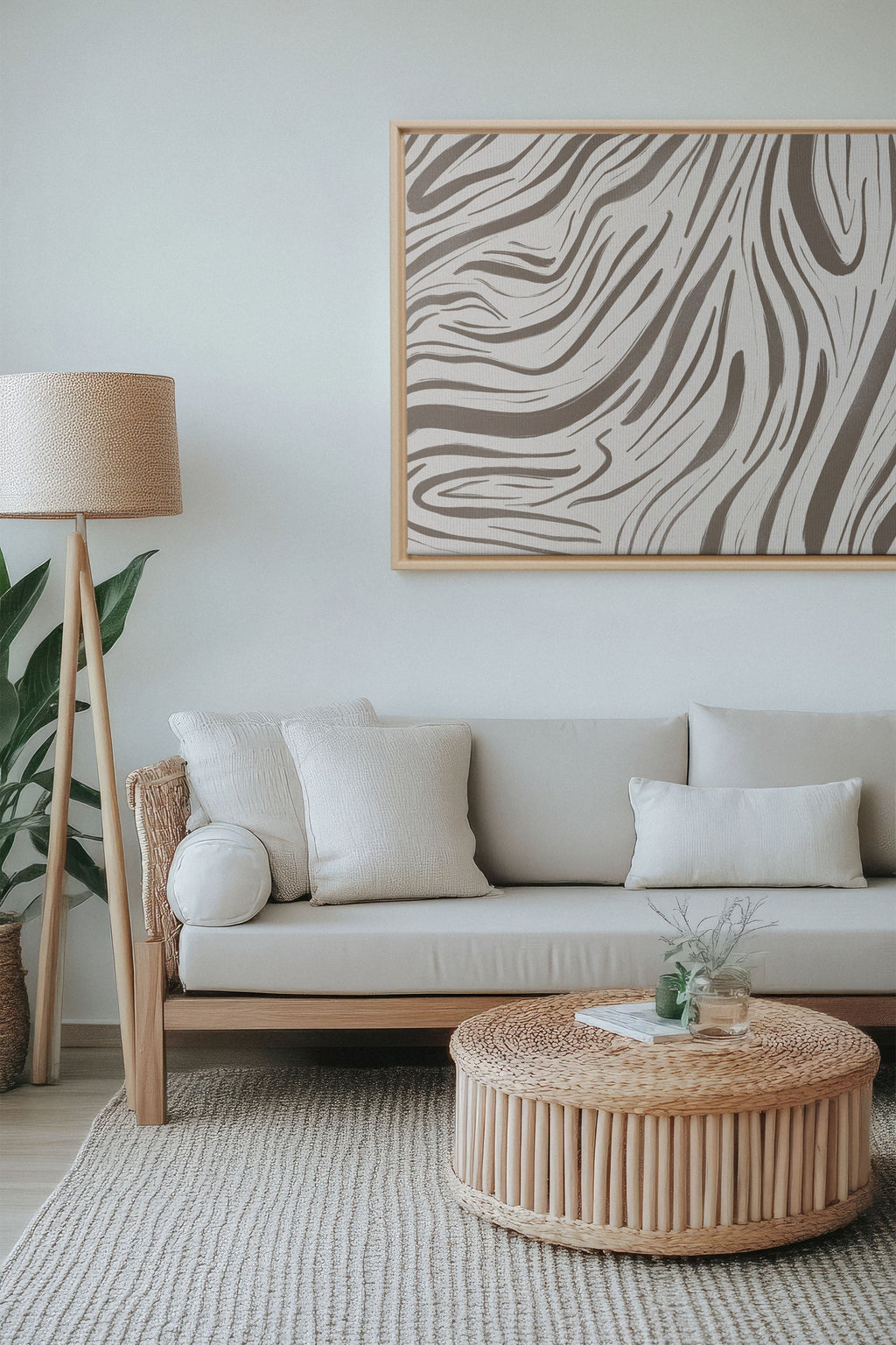 WILD WAVES, Stretched Canvas Artwork