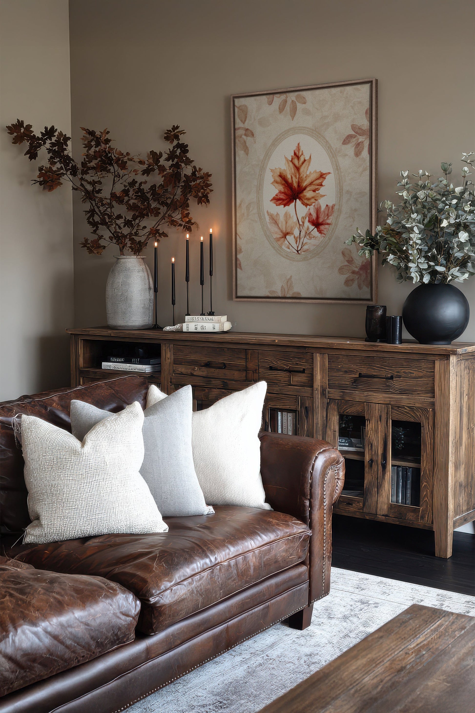 MAPLE MEMORY, Stretched Canvas Artwork