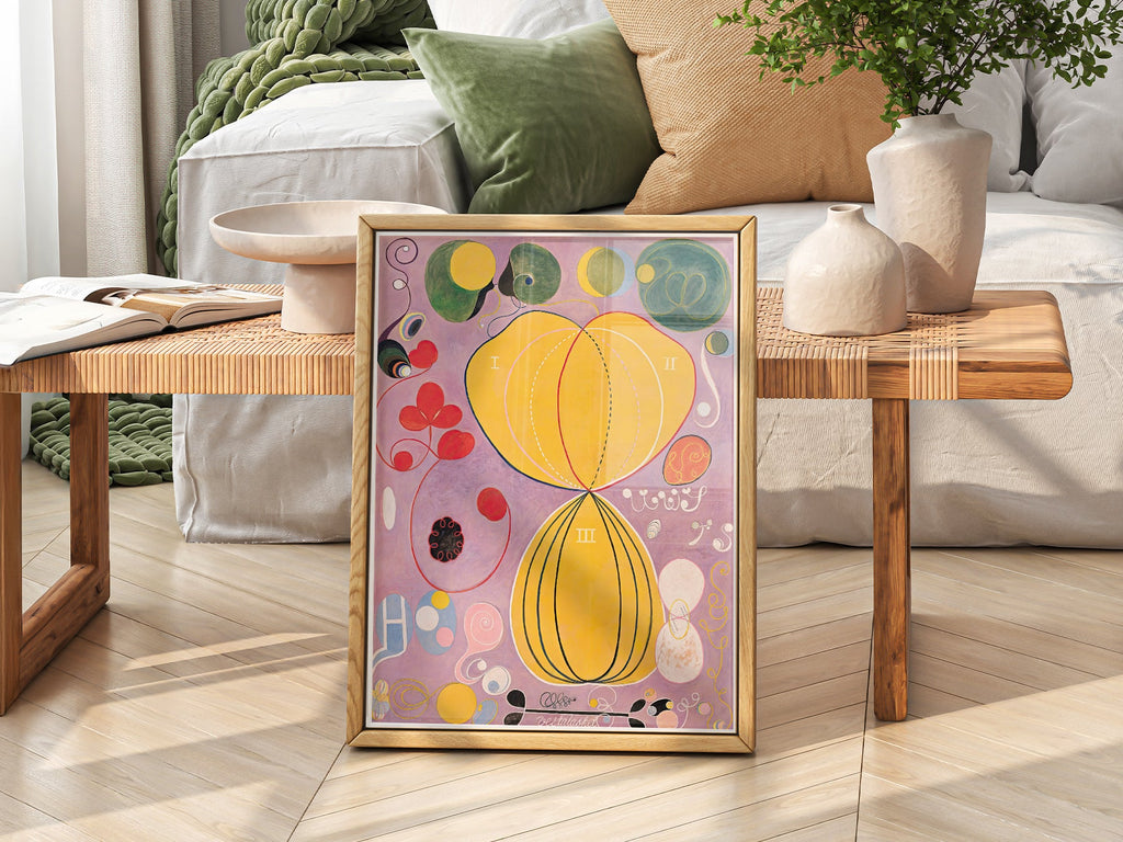 Hilma af Klint The Ten Largest No. 7 Adulthood Print – Abstract Art