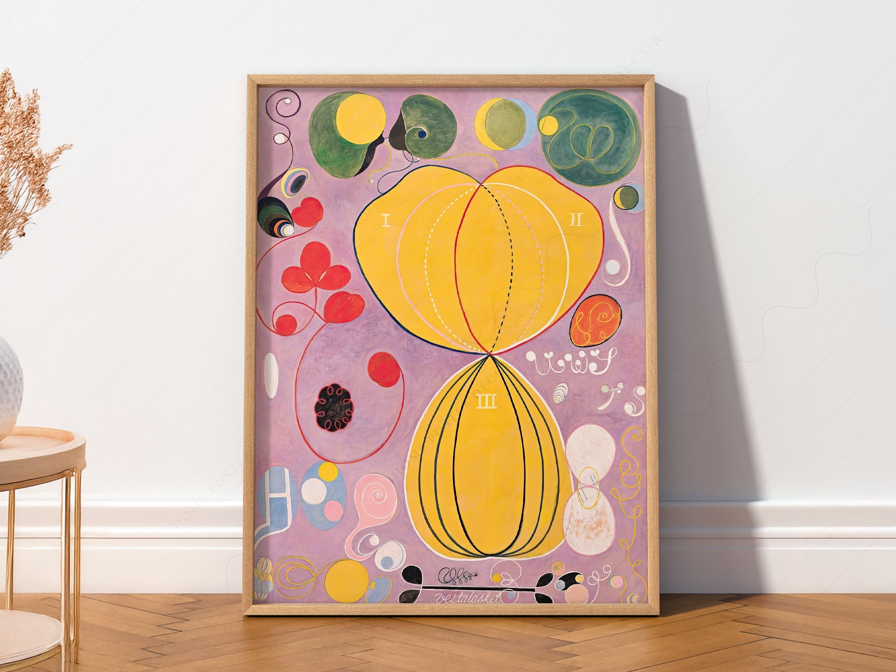 Hilma af Klint The Ten Largest No. 7 Adulthood Print – Abstract Art