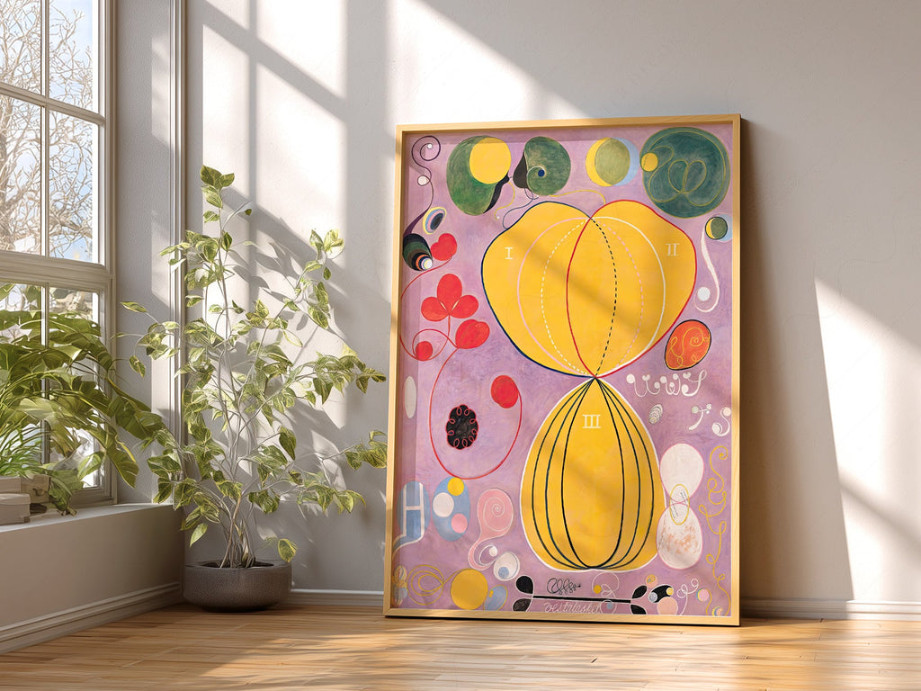 Hilma af Klint The Ten Largest No. 7 Adulthood Print – Abstract Art