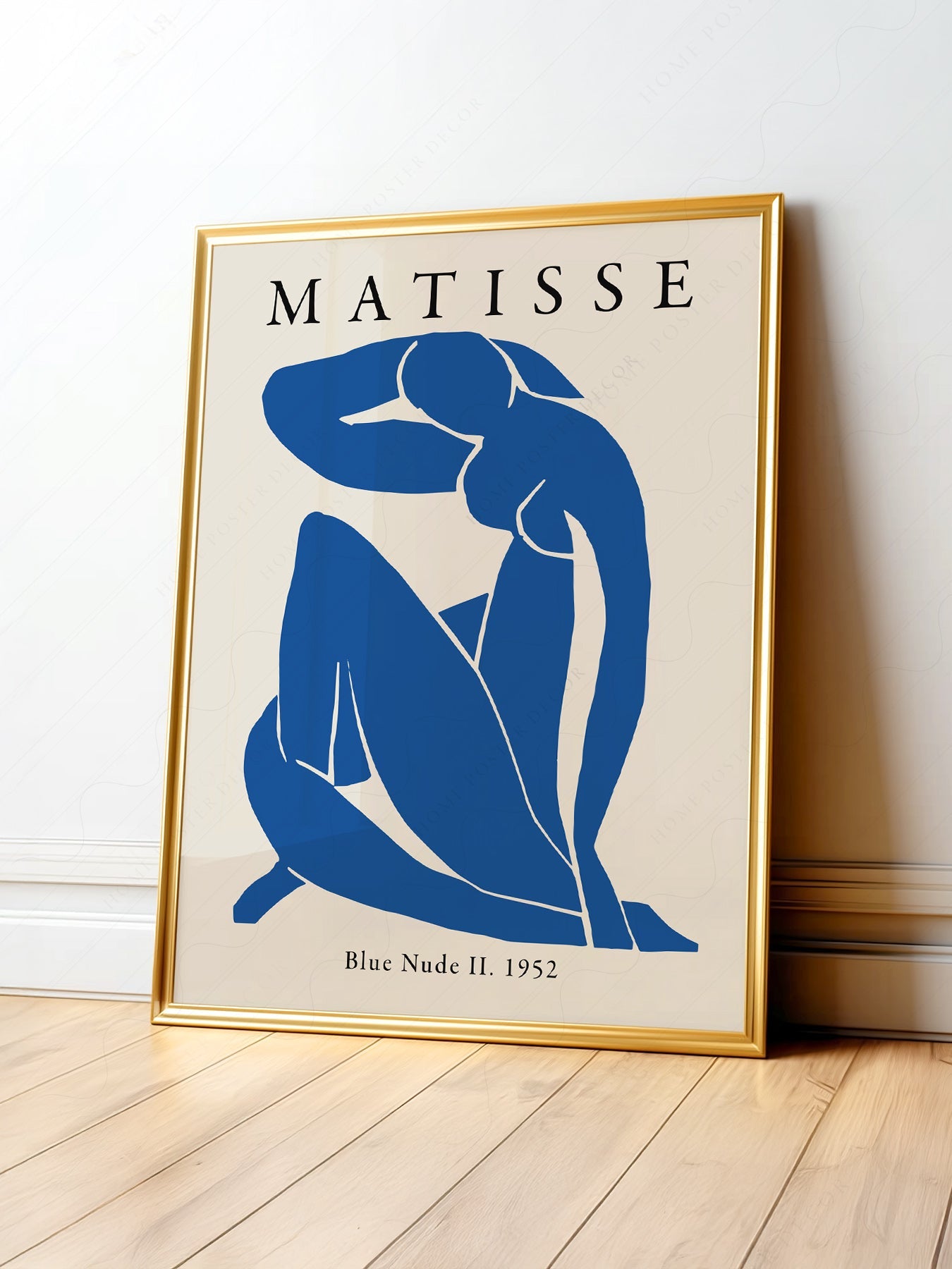 Henri Matisse Blue Nude II Art Print – Modern Cut-Out Wall Poster