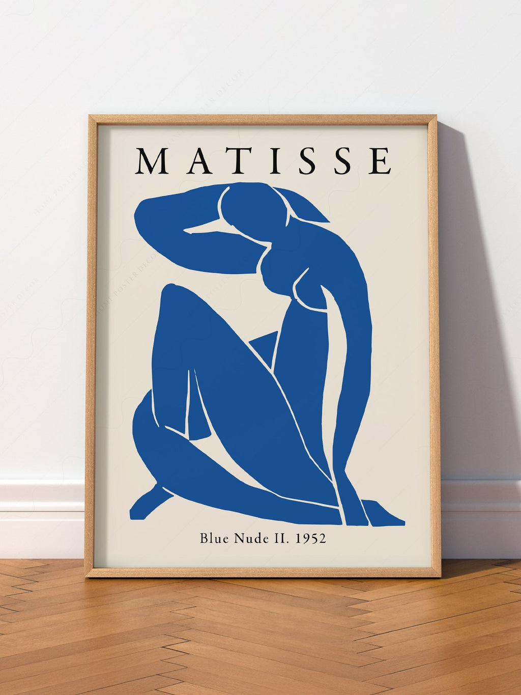 Henri Matisse Blue Nude II Art Print – Modern Cut-Out Wall Poster