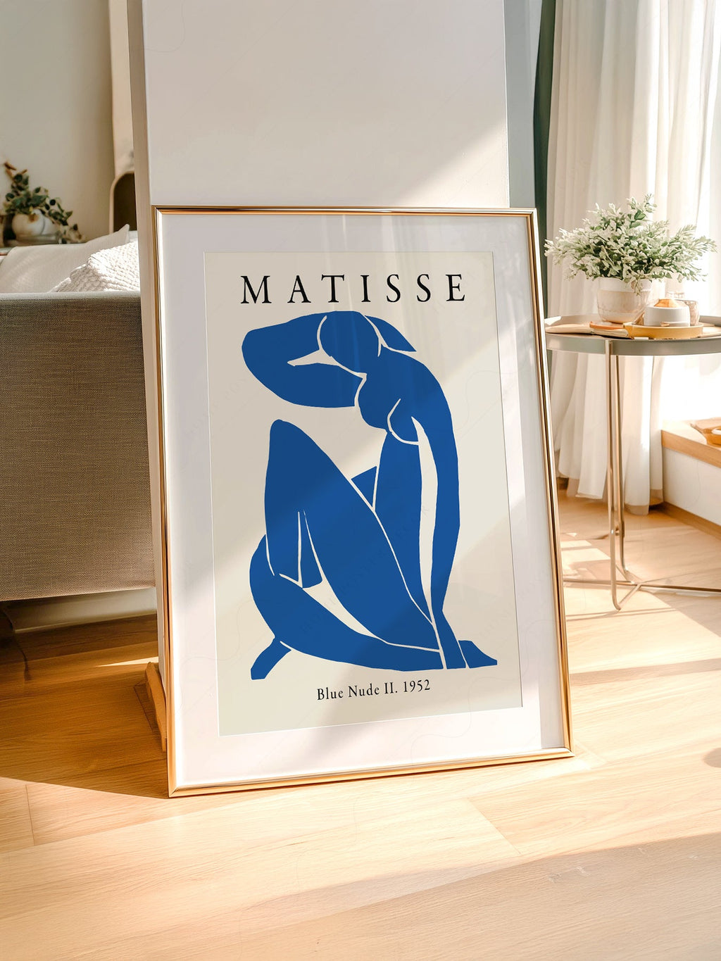 Henri Matisse Blue Nude II Art Print – Modern Cut-Out Wall Poster