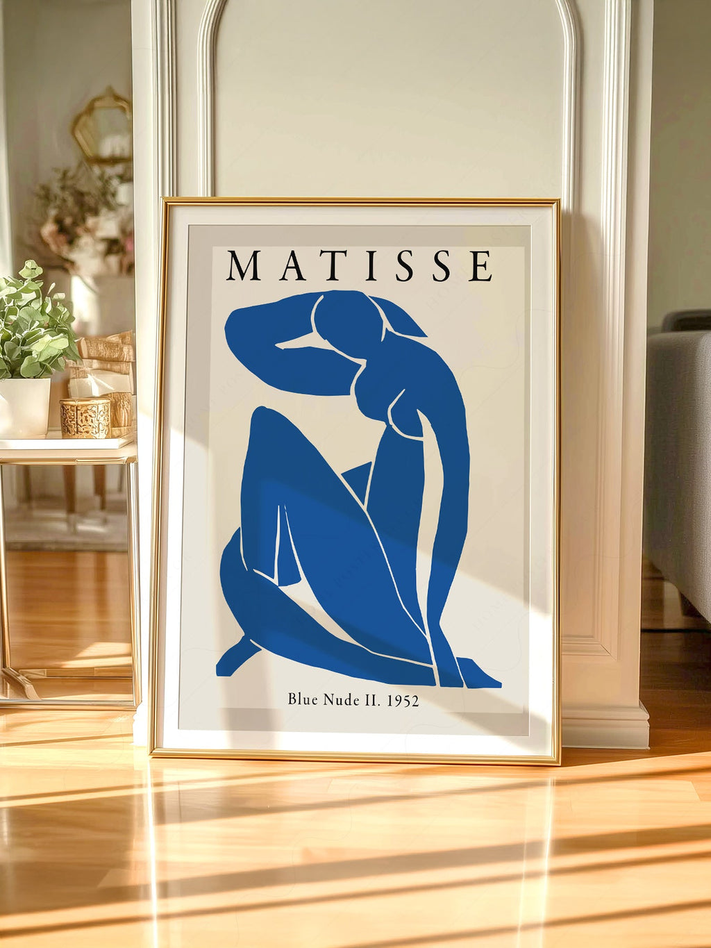 Henri Matisse Blue Nude II Art Print – Modern Cut-Out Wall Poster