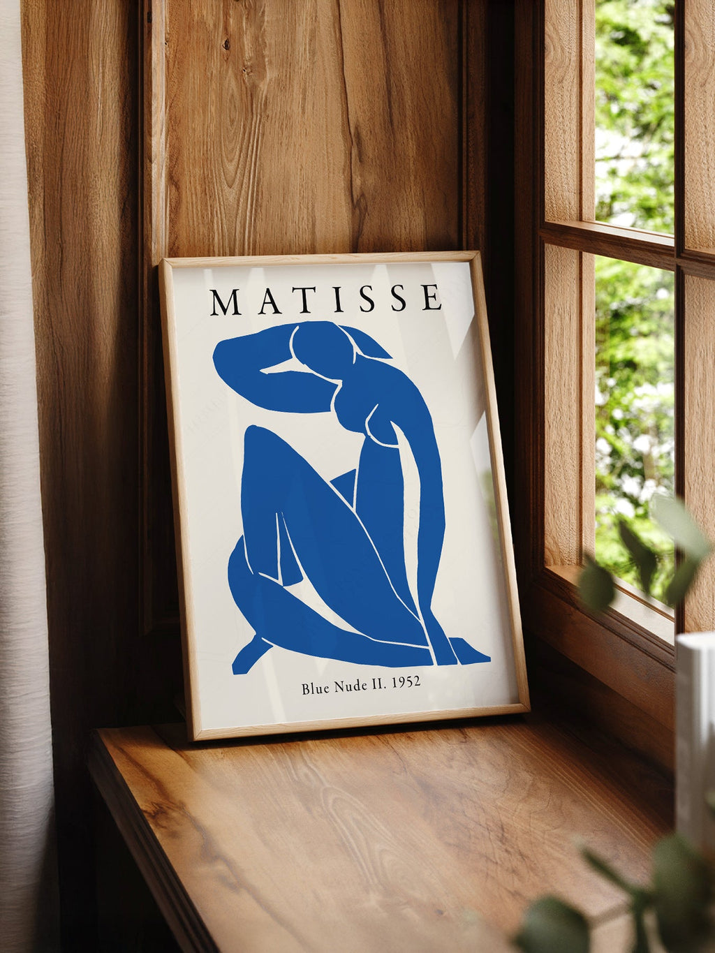 Henri Matisse Blue Nude II Art Print – Modern Cut-Out Wall Poster