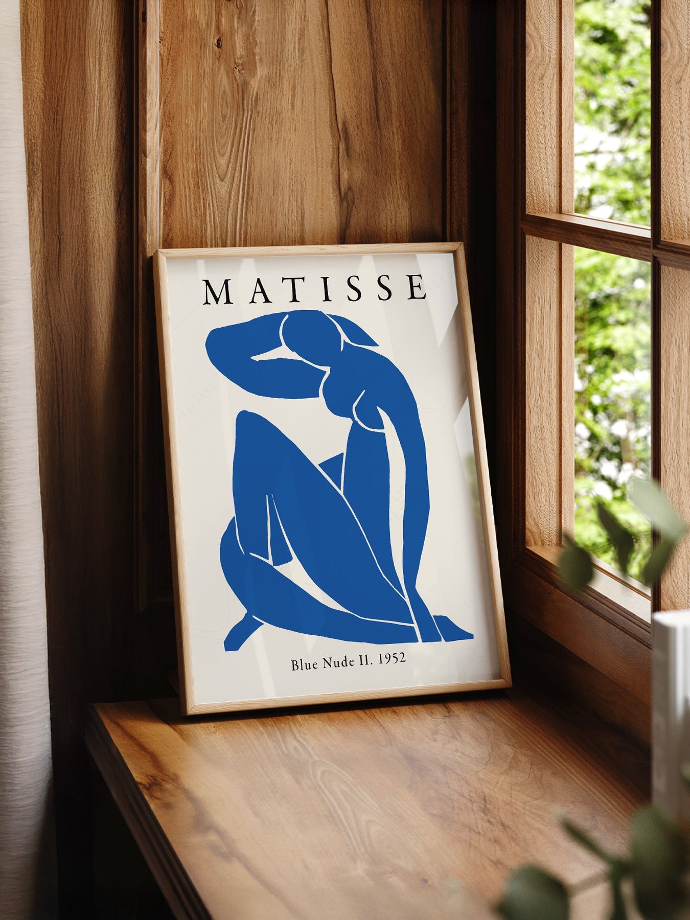Henri Matisse Blue Nude II Art Print – Modern Cut-Out Wall Poster