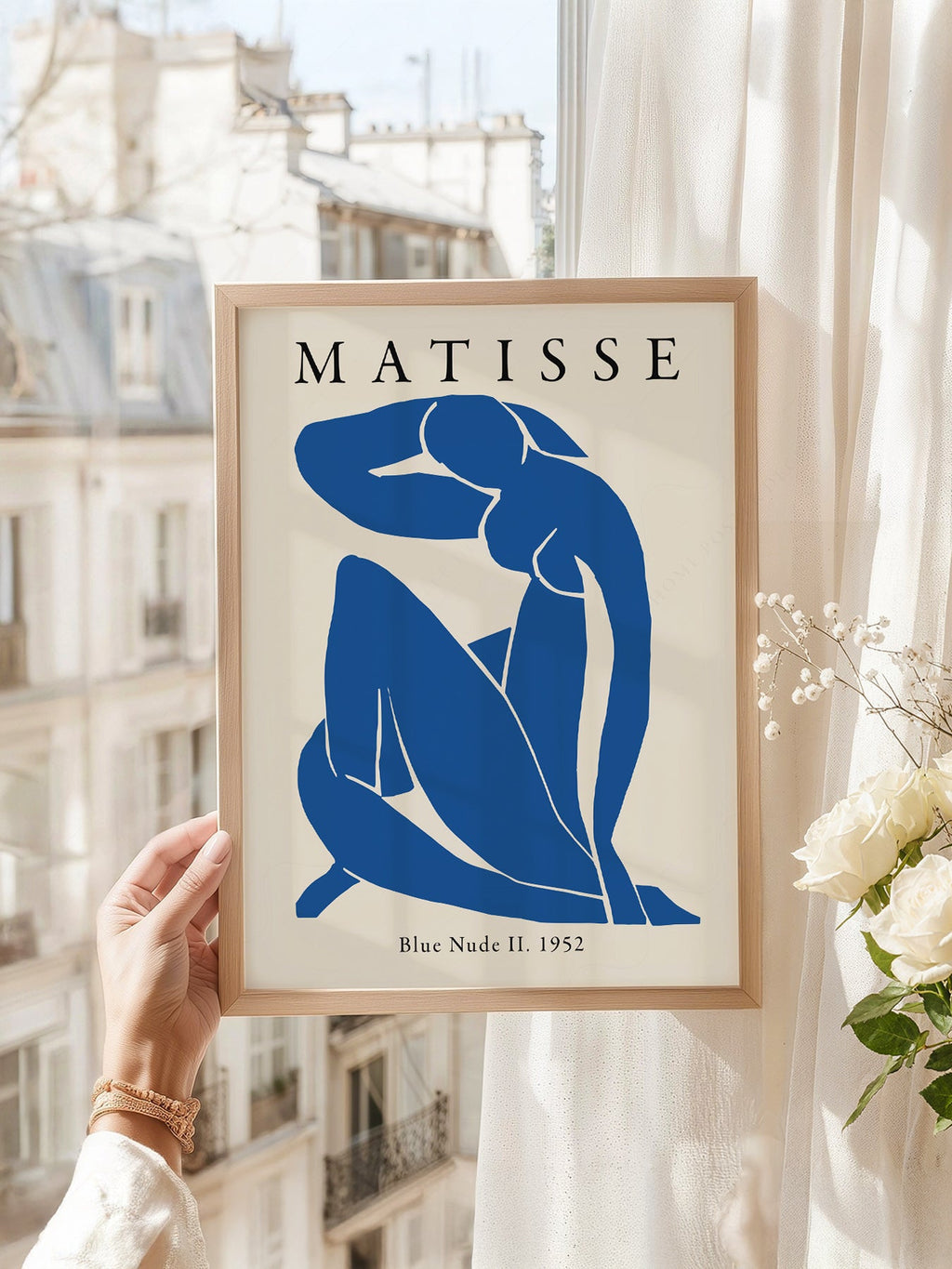 Henri Matisse Blue Nude II Art Print – Modern Cut-Out Wall Poster