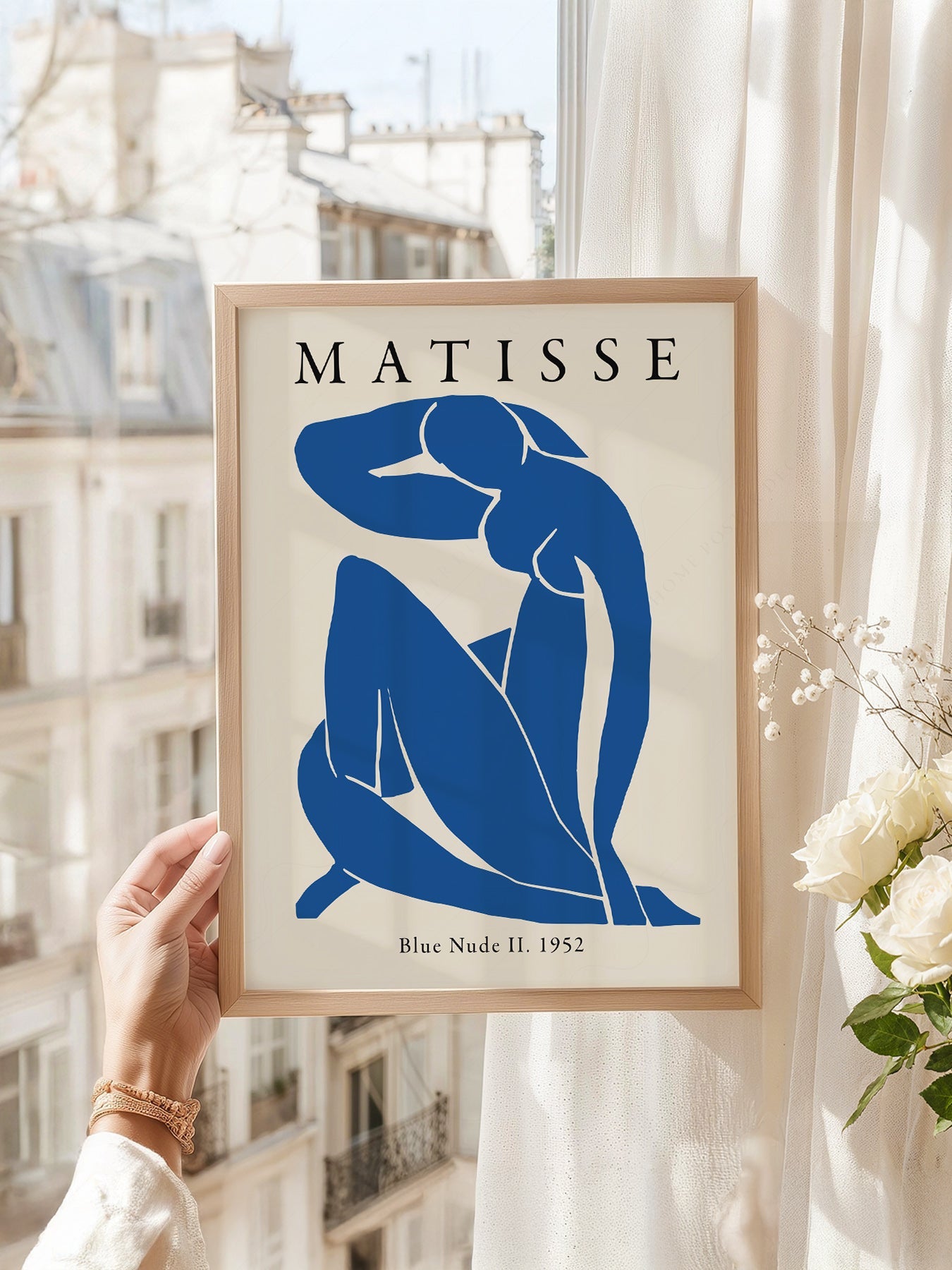 Henri Matisse Blue Nude II Art Print – Modern Cut-Out Wall Poster
