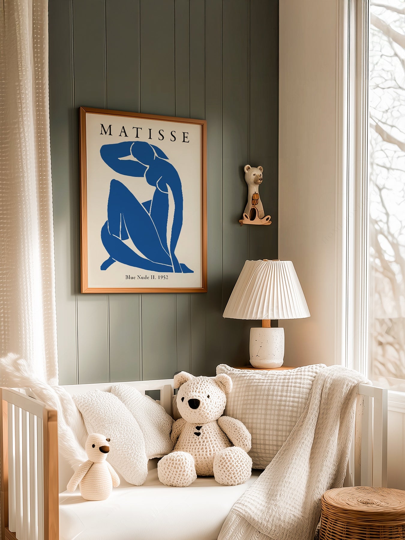 Henri Matisse Blue Nude II Art Print – Modern Cut-Out Wall Poster